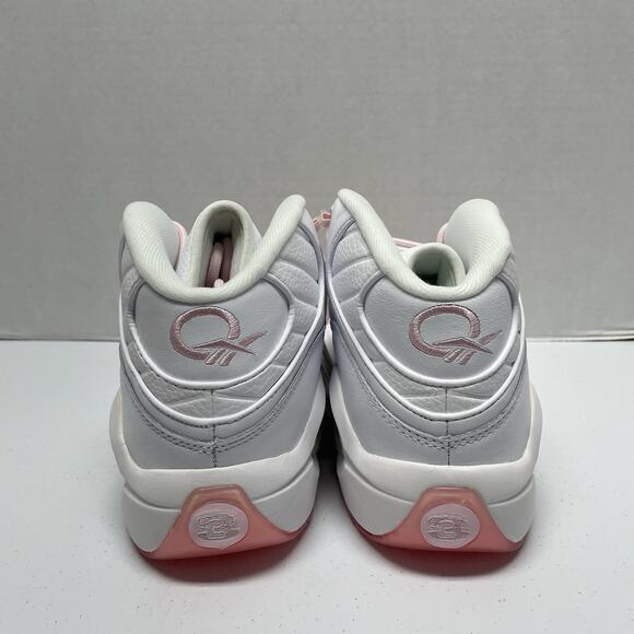 Reebok Question Mid Pink Toe G55120 Size 10 White Pink Allen Iverson Camron main image 6